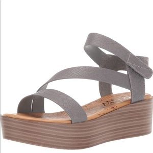 Malibu Blowfish Lovers Wedge Platform Shoe